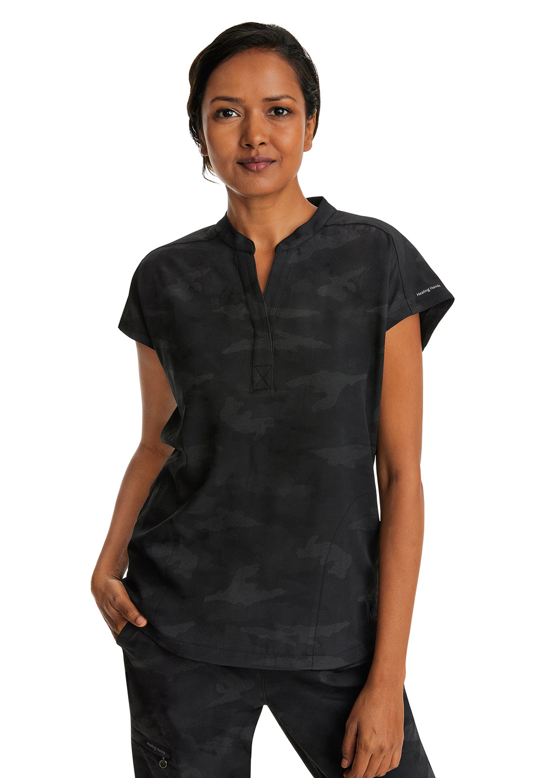 Healing Hands, Journey Camo Top PL Jacquard