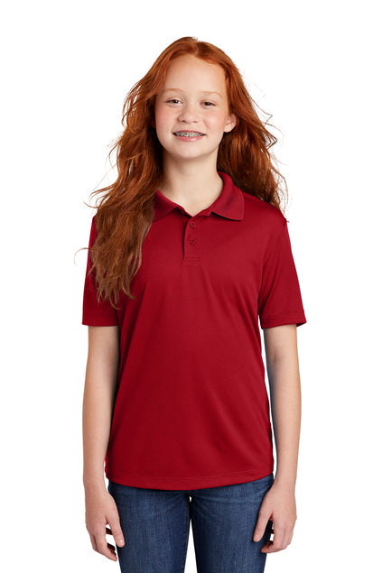 Youth Posi Charge/Racer Mesh Polo