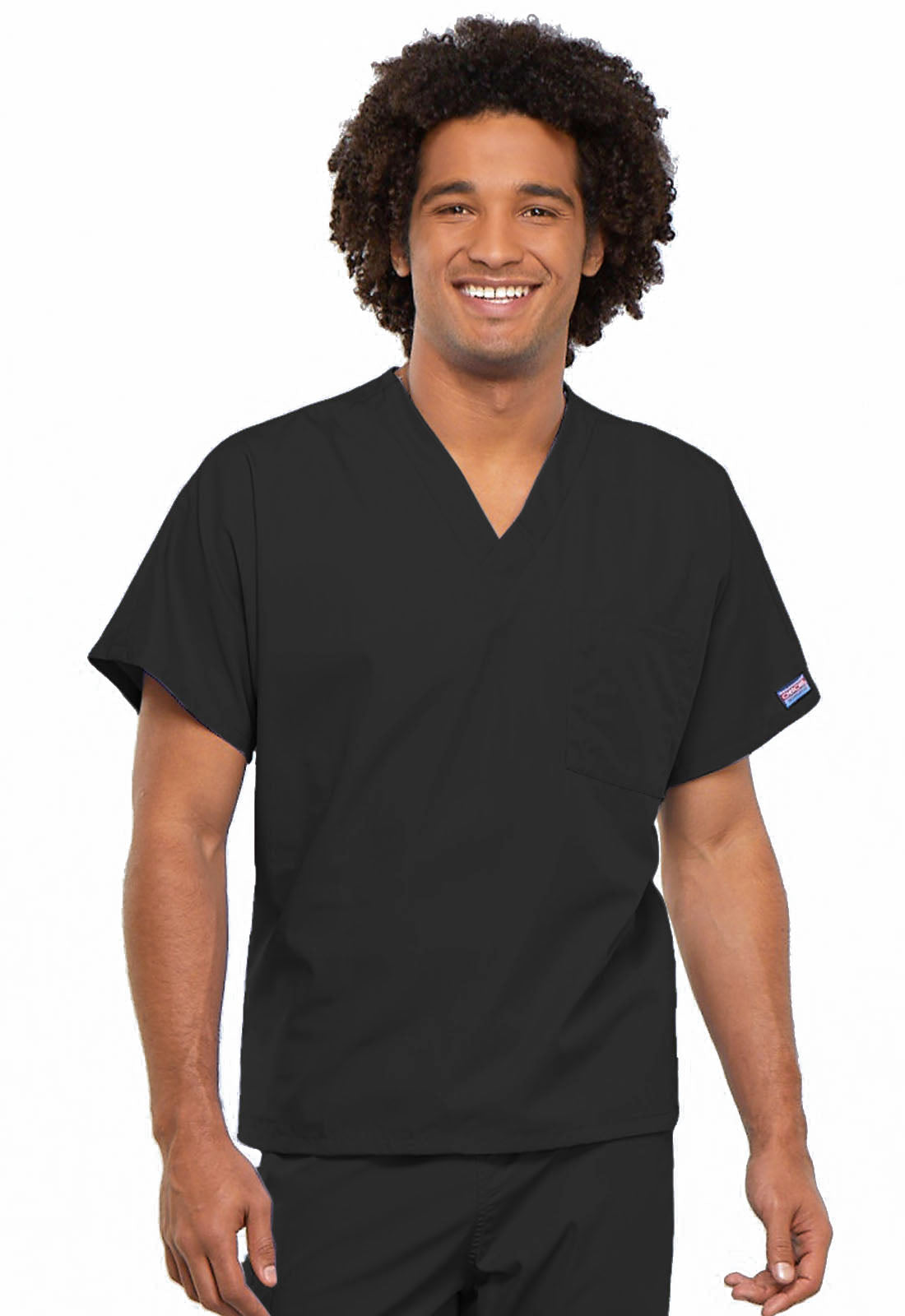 Unisex V-Neck Tunic Scrub Top with Chest Pocket & Pen Slot – WW Originals