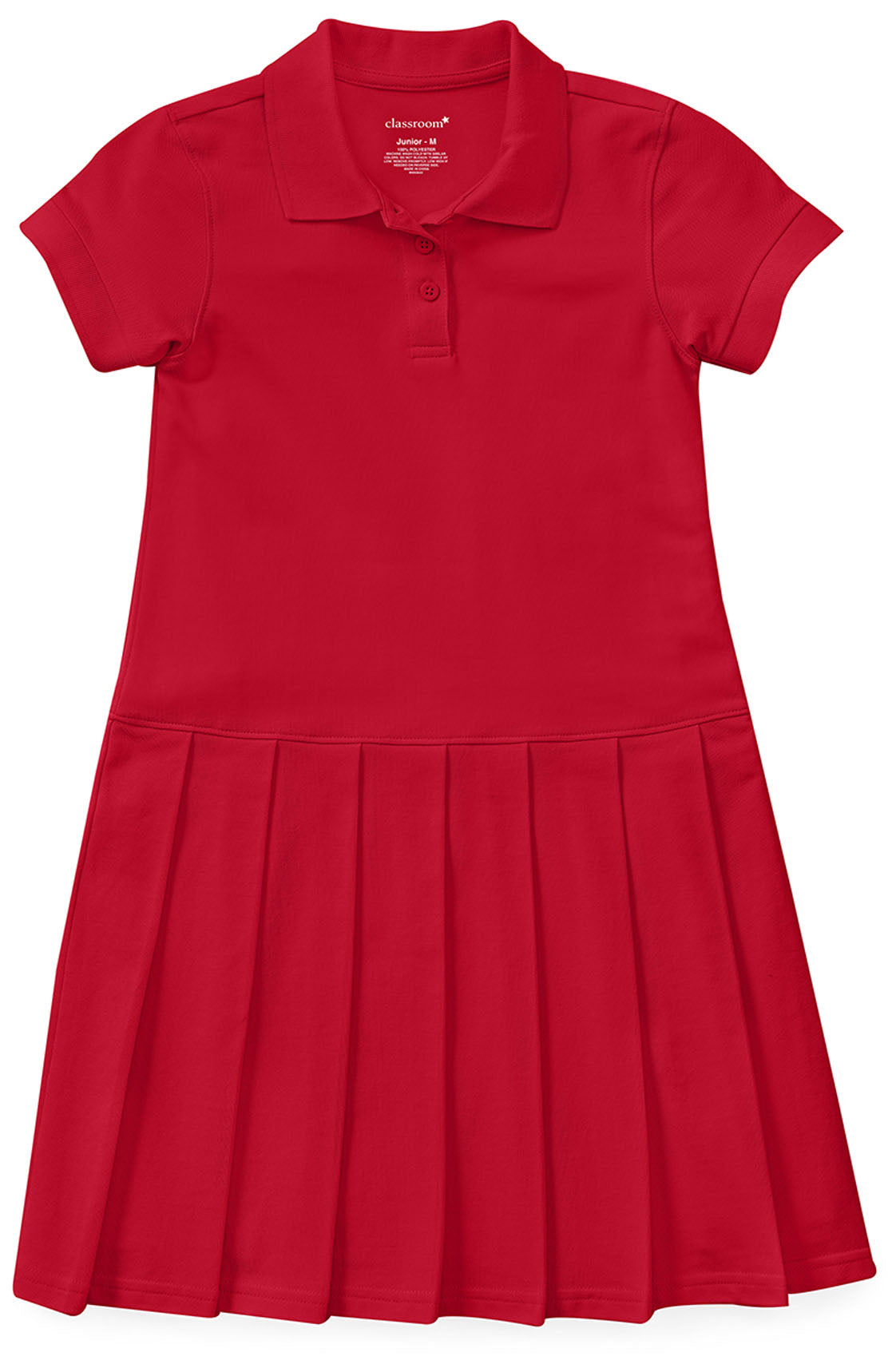 Girls Pique Polo Dress