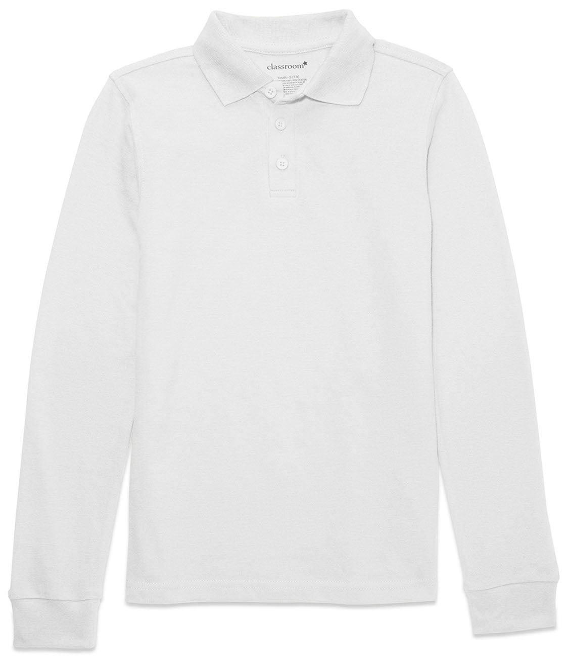Adult Long Sleeve Pique Polo