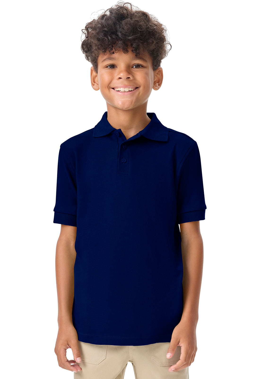 Youth Short Sleeve Interlock Polo
