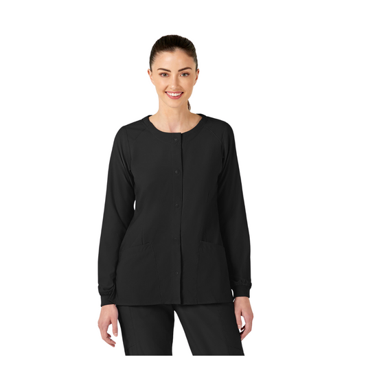 Women's Crew Neck Warm Up Jacket