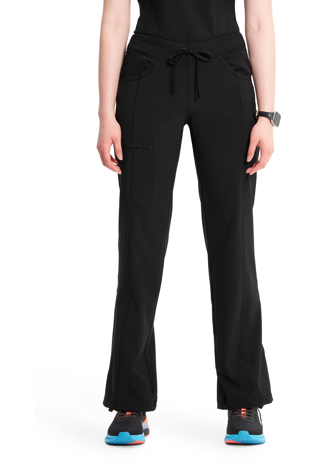 Infinity Straight Leg Drawstring Pant | Comfortable Stretch Scrub Pants
