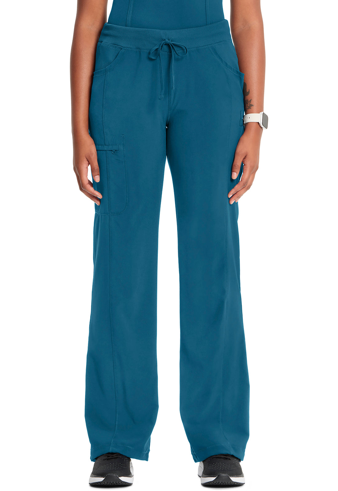 Infinity Straight Leg Drawstring Pant | Comfortable Stretch Scrub Pants