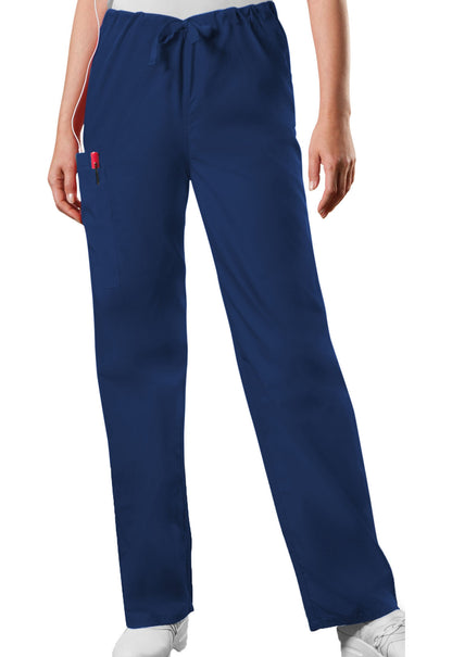 Unisex Drawstring WW Originals Durable, Easy-Care Cargo Scrub Pants