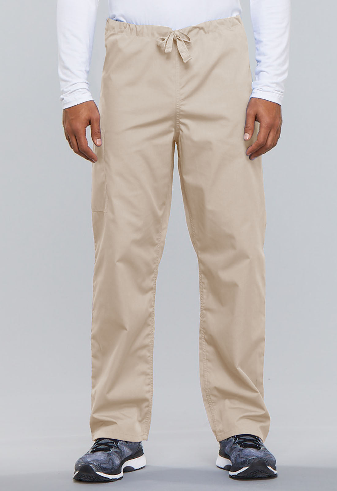 Unisex Drawstring WW Originals Durable, Easy-Care Cargo Scrub Pants