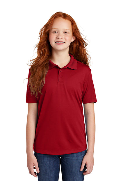 Youth Posi Charge/Racer Mesh Polo