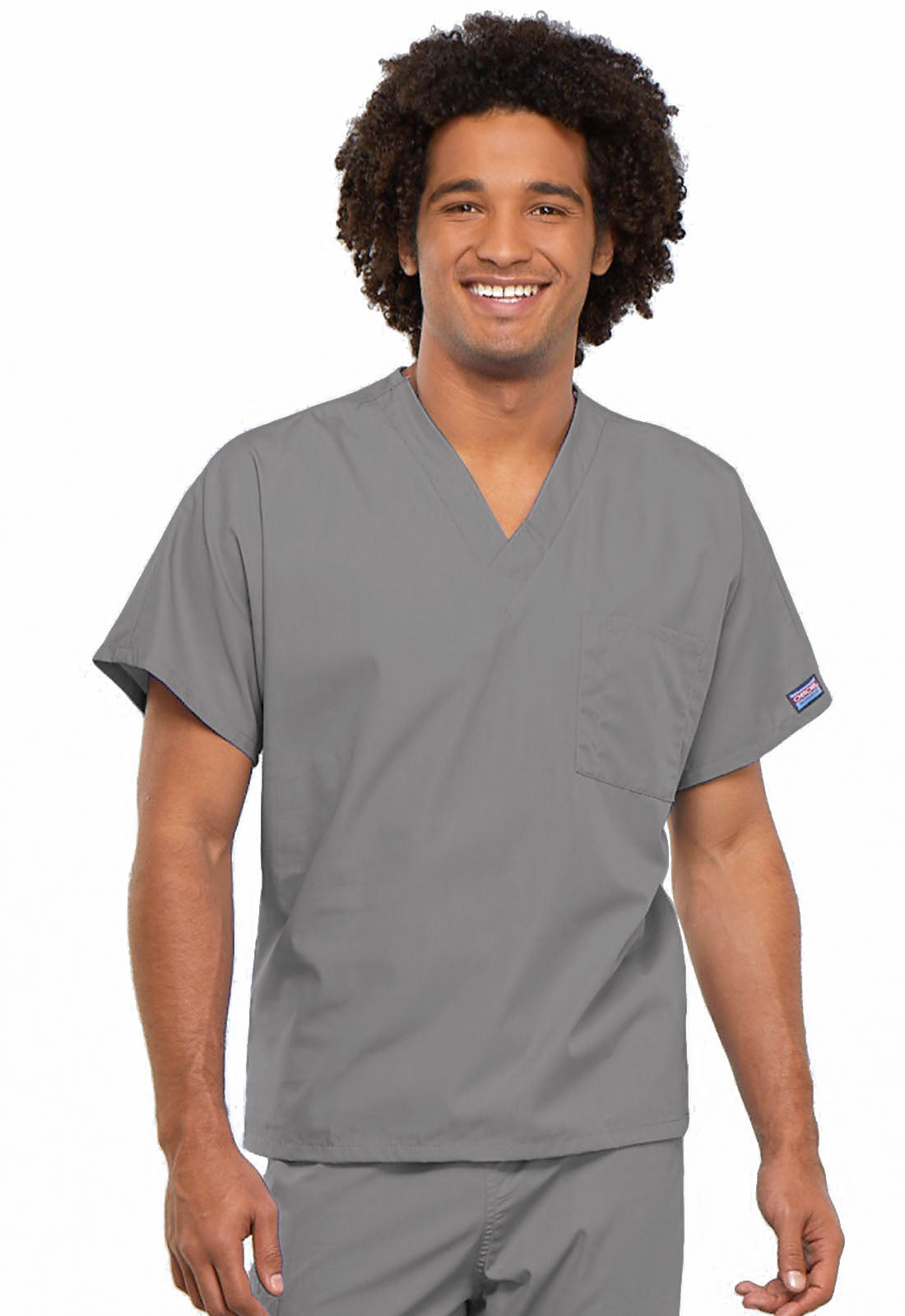 Unisex V-Neck Tunic Scrub Top with Chest Pocket & Pen Slot – WW Originals