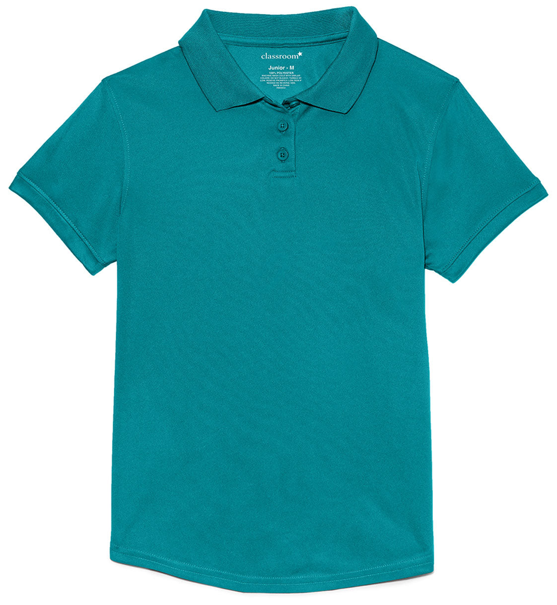Girls Short Sleeve Moisture Wicking Polo