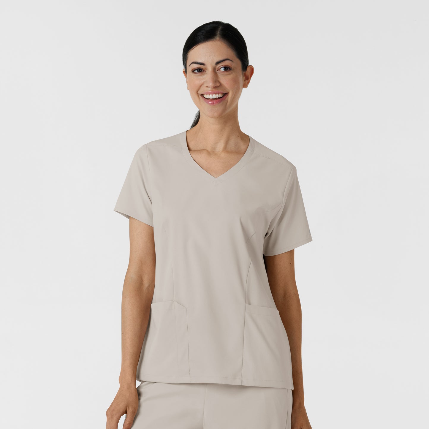 Boundless Women's 2-Pocket V-Neck Scrub Top