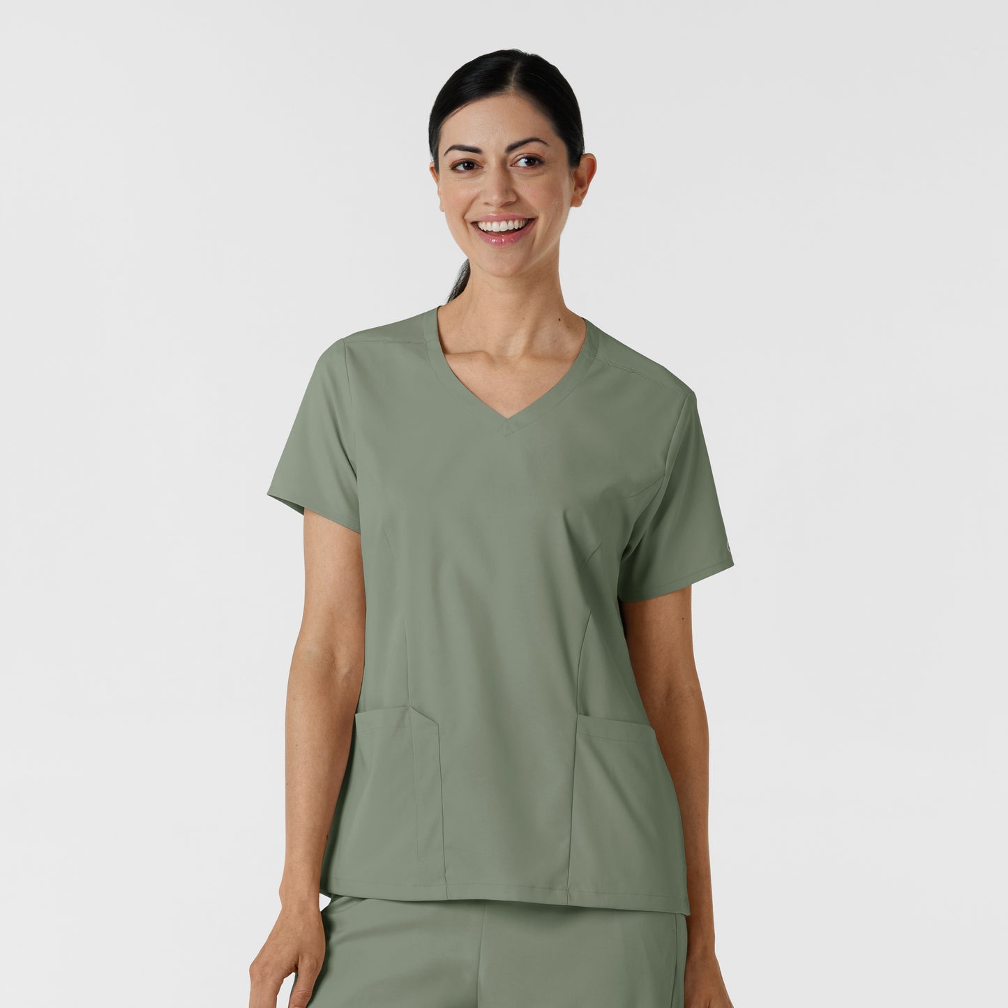 Boundless Women's 2-Pocket V-Neck Scrub Top