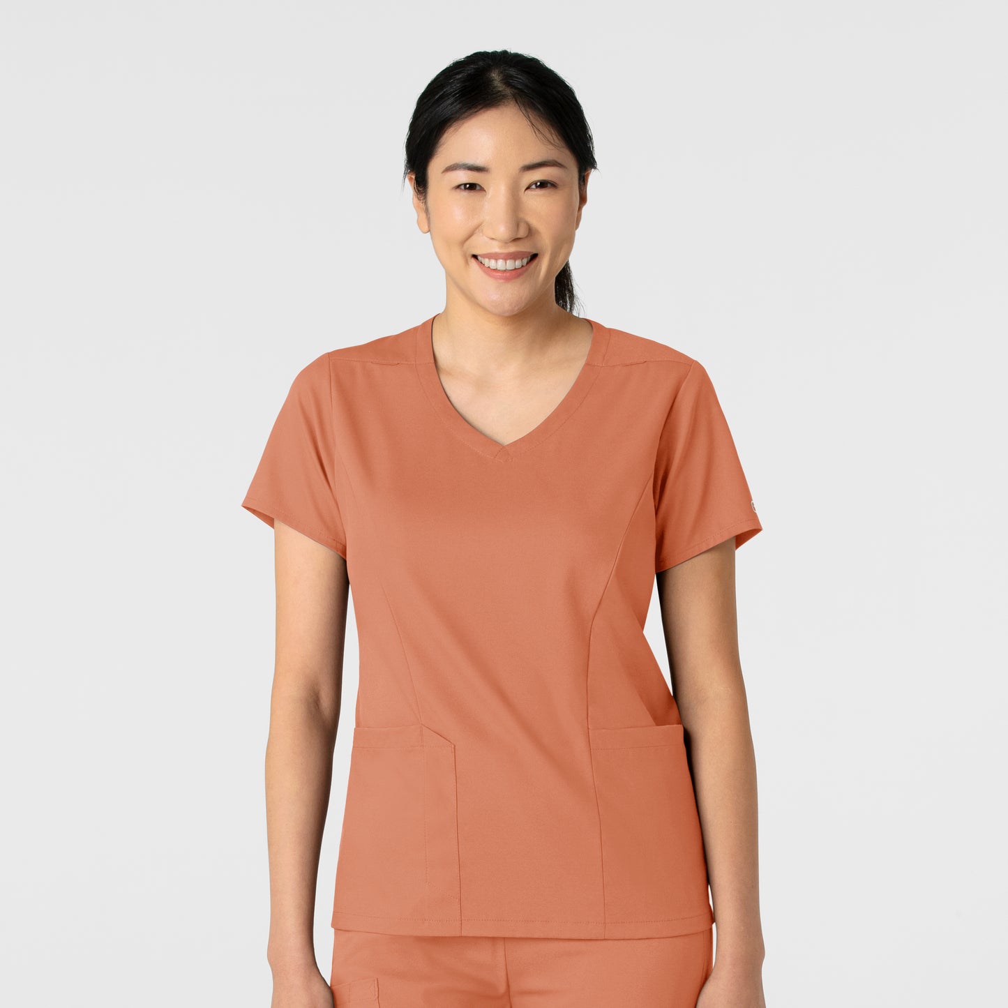 Boundless Women's 2-Pocket V-Neck Scrub Top