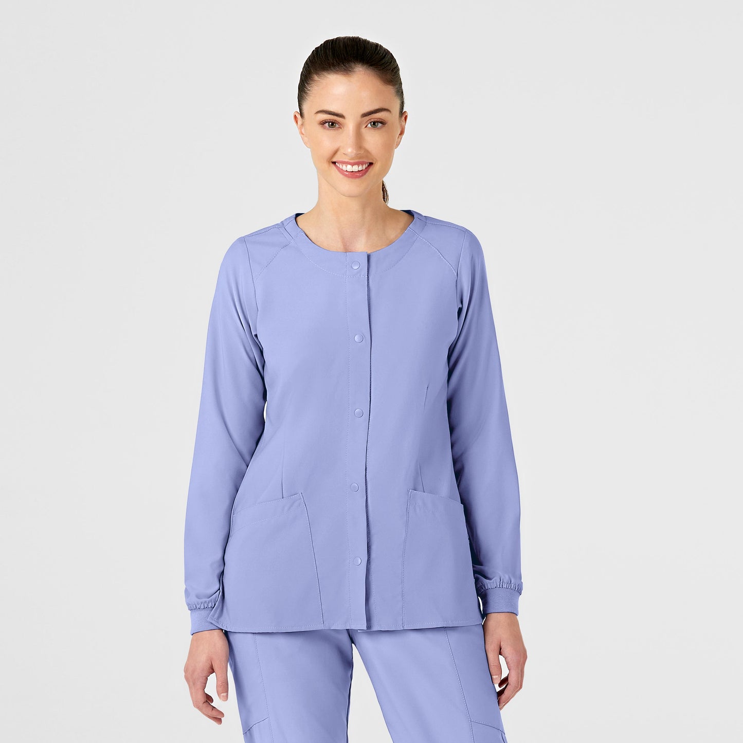 Women's Crew Neck Warm Up Jacket