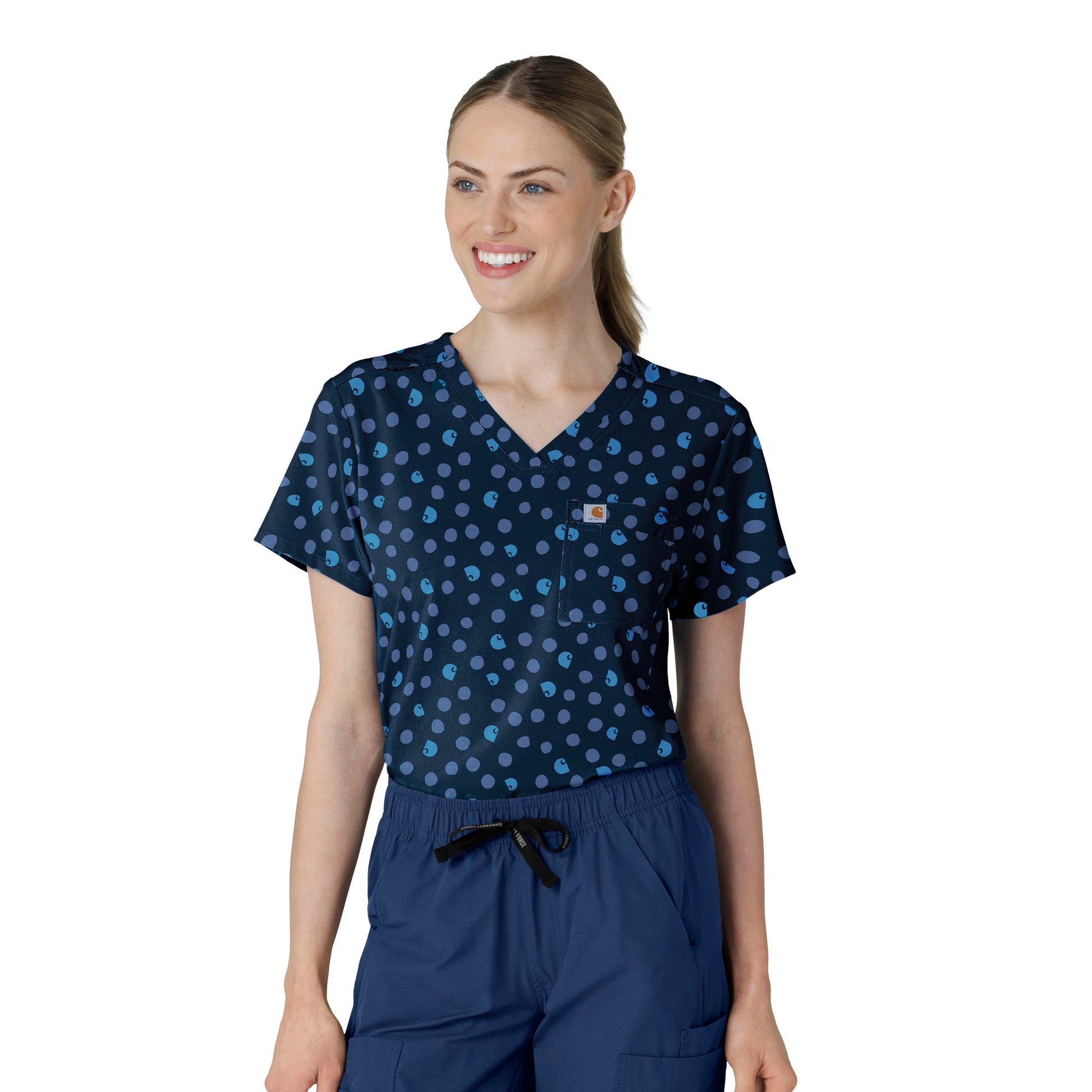 Lively Logo Dots Navy