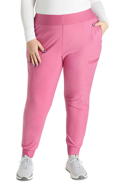 Mid Rise Tapered Leg Drawstring Pant