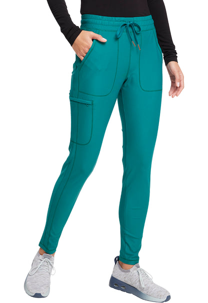 Mid Rise Tapered Leg Drawstring Pant By Cherokee Form