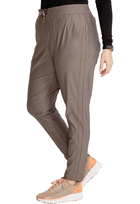 Mid Rise Tapered Leg Drawstring Pant By Cherokee Form