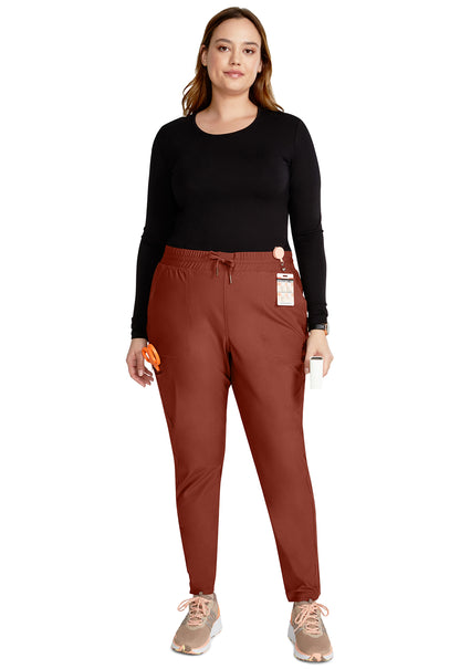 Mid Rise Tapered Leg Drawstring Pant By Cherokee Form
