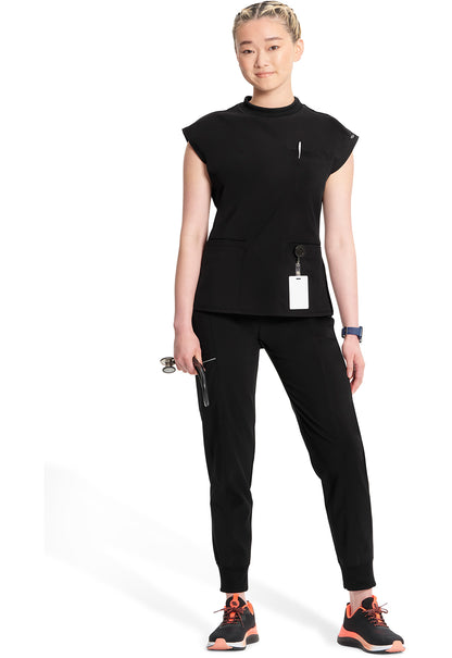 Mock Neck Top by Infinity