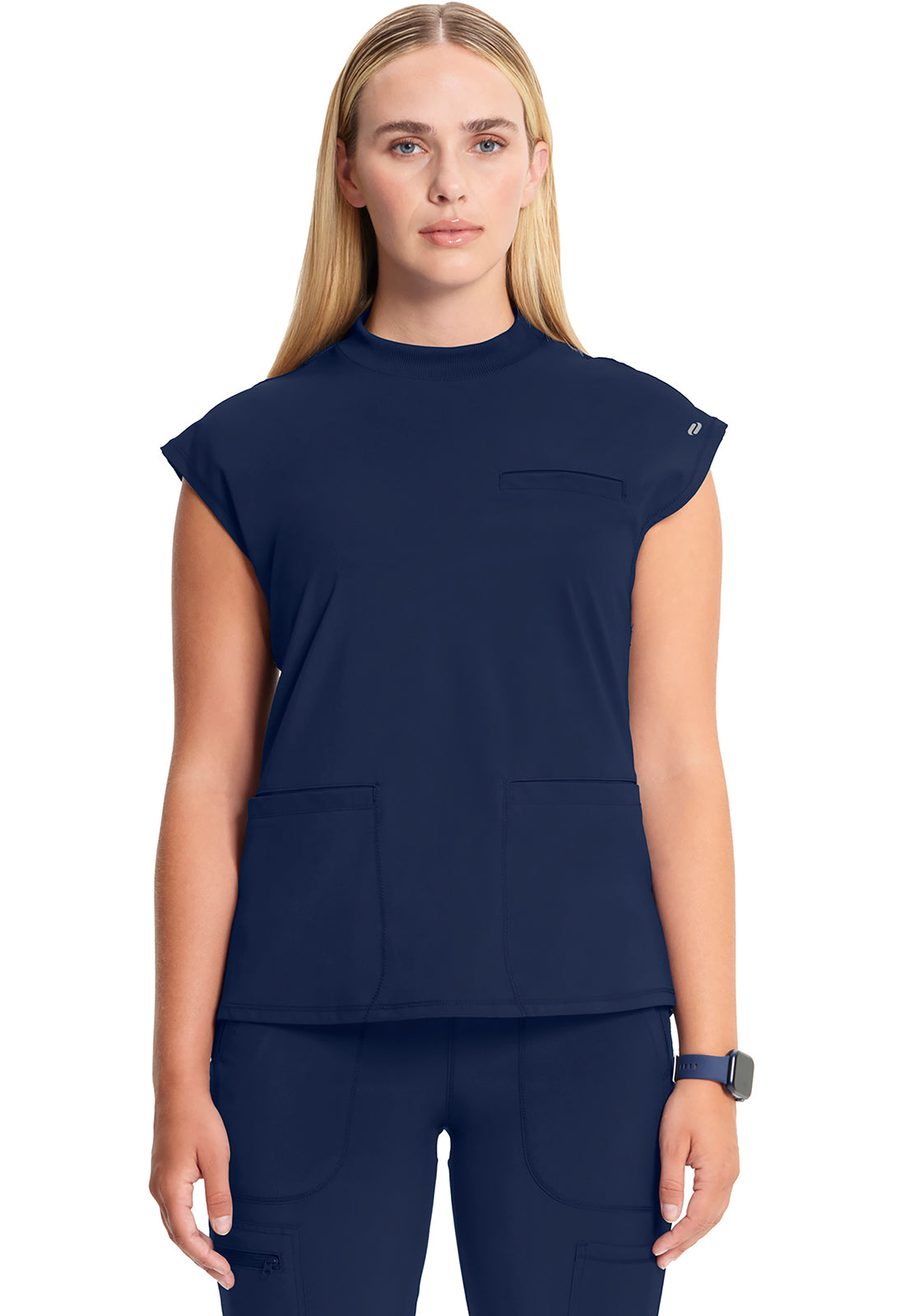 Mock Neck Top by Infinity