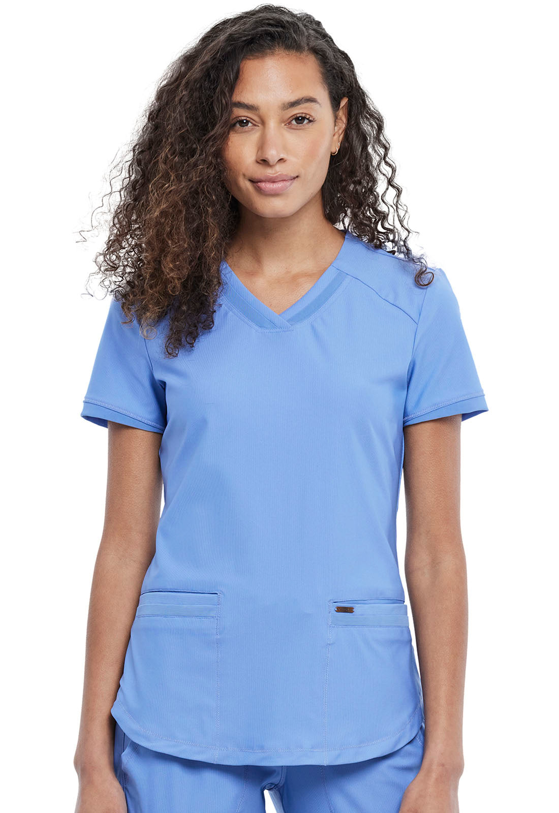V-Neck Top By Cherokee Form