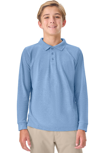 Adult Long Sleeve Pique Polo
