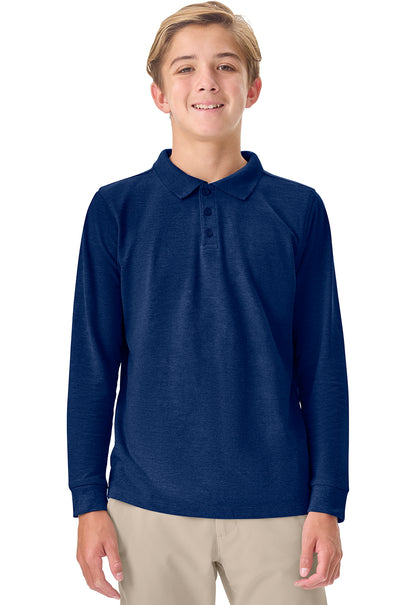 Adult Long Sleeve Pique Polo