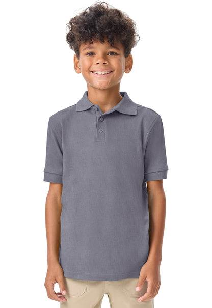 Youth Short Sleeve Interlock Polo
