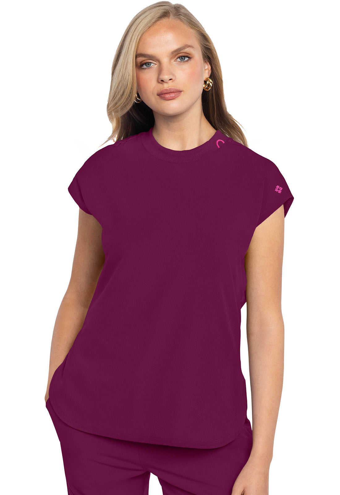 MC AMP Round Neck Tuckable Top