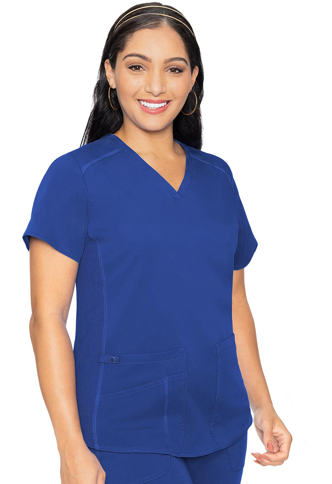 MC Touch, V Neck Shirttail Top