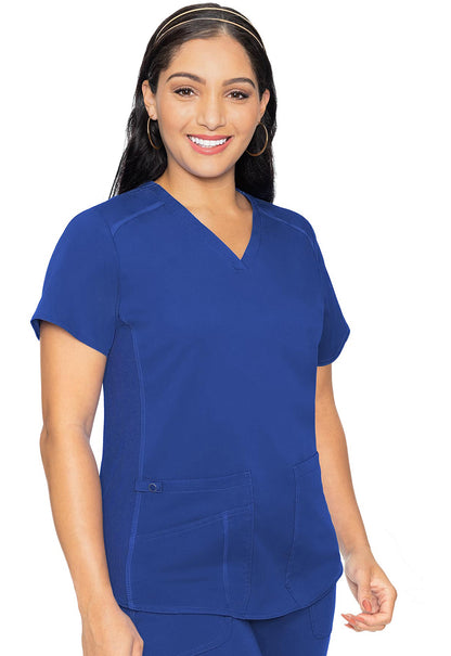 MC Touch, V Neck Shirttail Top